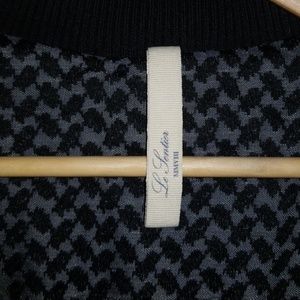 Black leather jacket